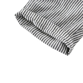 Bermuda de Linho Masculina Lorennzi Listrada 5