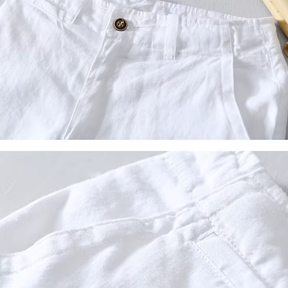 Bermuda de Linho Masculina Lorennzi Siena 6