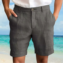 Bermuda de Linho Masculina Lorennzi Viterbo 4