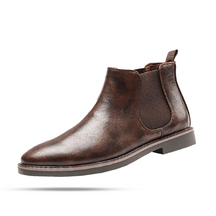 Bota Chelsea Masculina de Couro Lorennzi 4