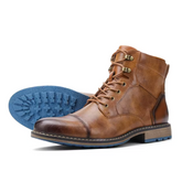 Bota Masculina de Couro Lorennzi Brown