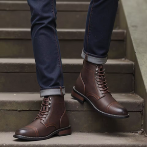 Bota Masculina de Couro Lorennzi Castel 3
