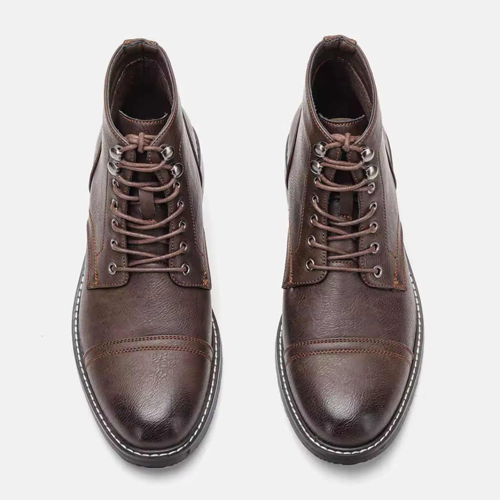Bota Masculina de Couro Lorennzi Castel 7