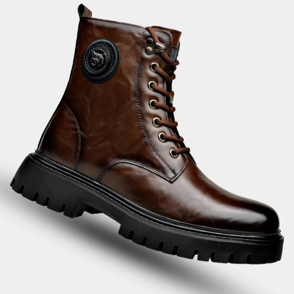 Bota Masculina de Couro Lorennzi Castor 7