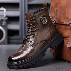 Bota Masculina de Couro Lorennzi Montelo 7