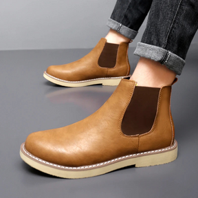 Bota Masculina de Couro Lorennzi Nero 2