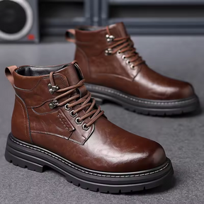 Bota Masculina de Couro Lorennzi Rawdenim 3