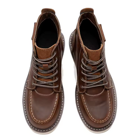 Bota Masculina de Couro Lorennzi Retro 4