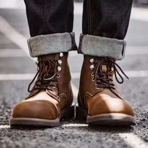 Bota Masculina de Couro Lorennzi Strong 4