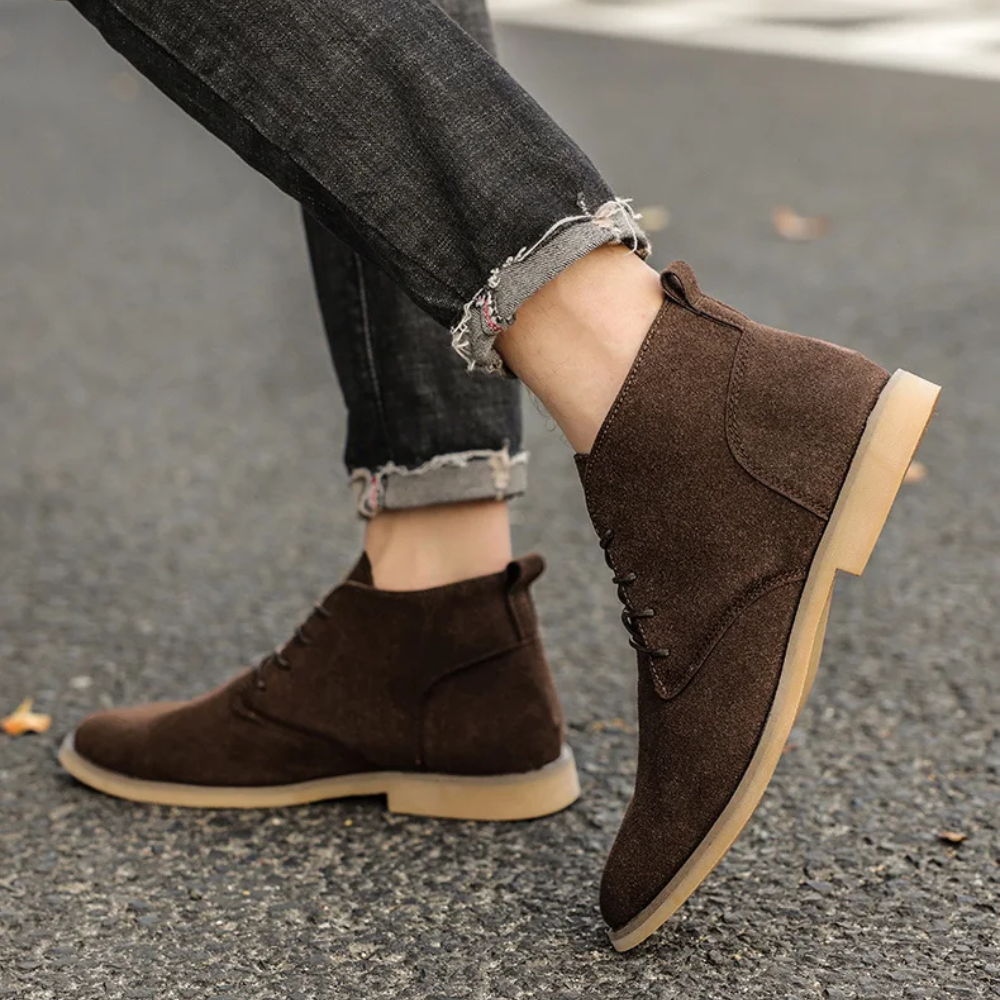 Bota de Camurça Masculina Lorennzi Britânica 10