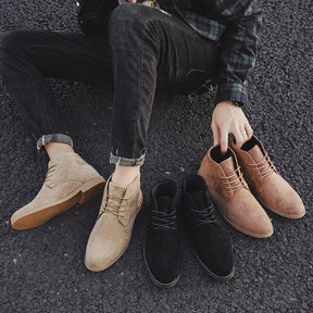 Bota de Camurça Masculina Lorennzi Britânica 12