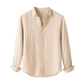 Camisa-de-Linho-Masculina-Lorennzi-Carmeli-Sem-Fundo