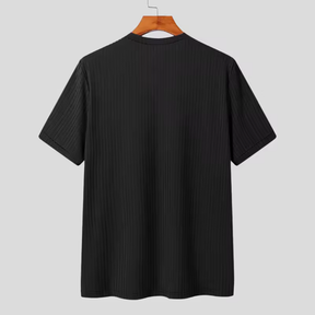 Camisa Básica Masculina Lorennzi Nero 3