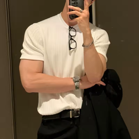 Camisa Básica Masculina Lorennzi Nero 4