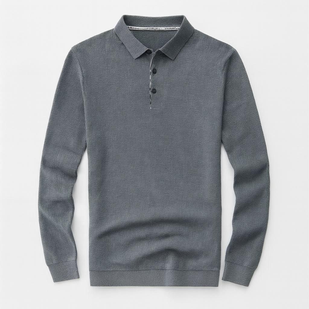 Camisa Gola Polo Manga Longa Lorennzi