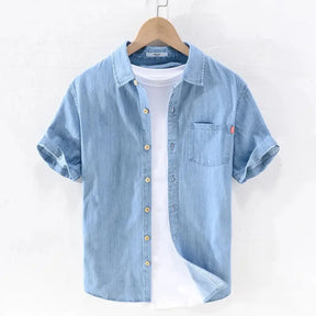 Camisa Jeans Masculina Lorennzi Denim 3