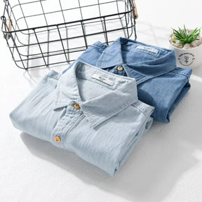 Camisa Jeans Masculina Lorennzi Vero 3