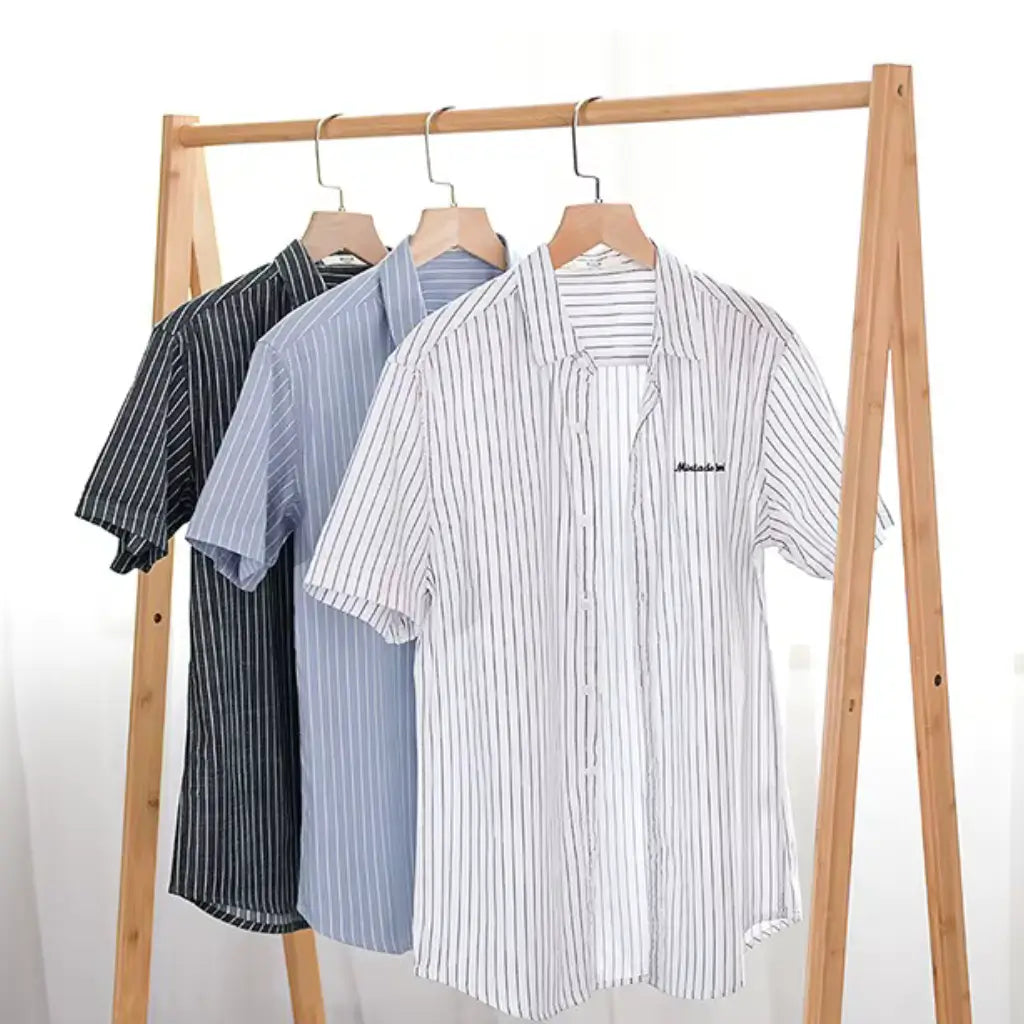 Camisa Manga Curta Listrada Lorennzi Mare 3