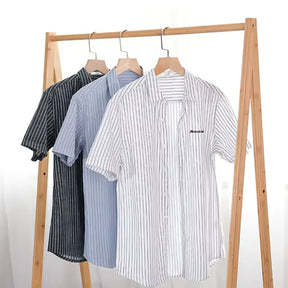 Camisa Manga Curta Listrada Lorennzi Mare 3