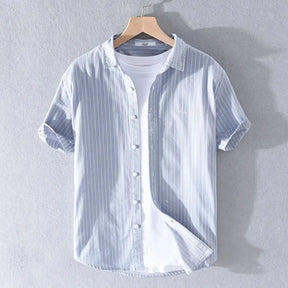 Camisa Manga Curta Listrada Lorennzi Mare 4
