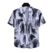 Camisa Manga Curta Lorennzi Marble