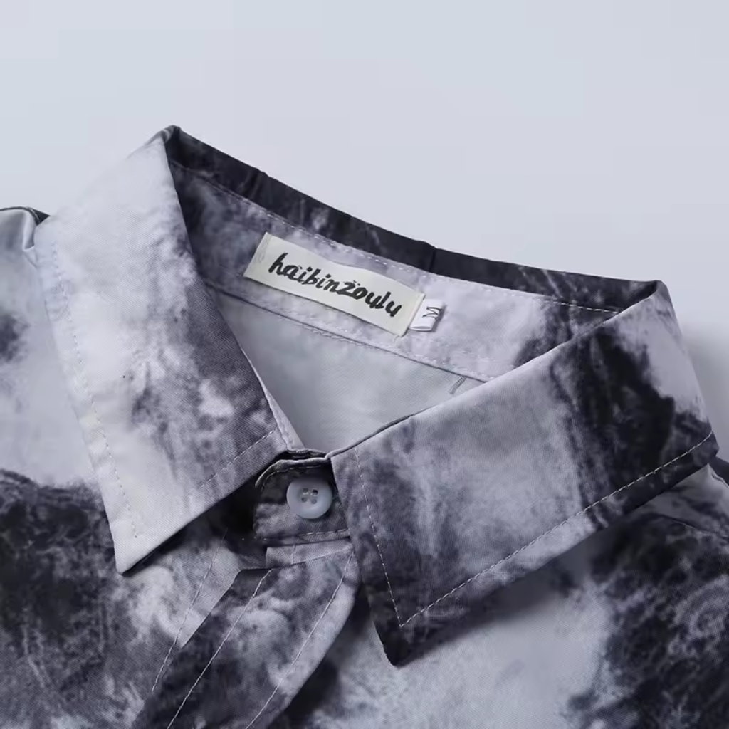 Camisa Manga Curta Lorennzi Marble 4