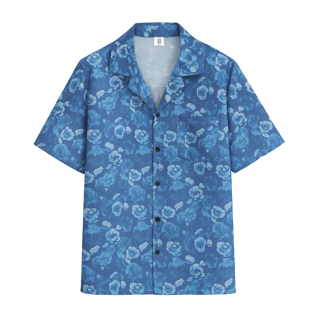 Camisa Manga Curta Lorennzi Positano