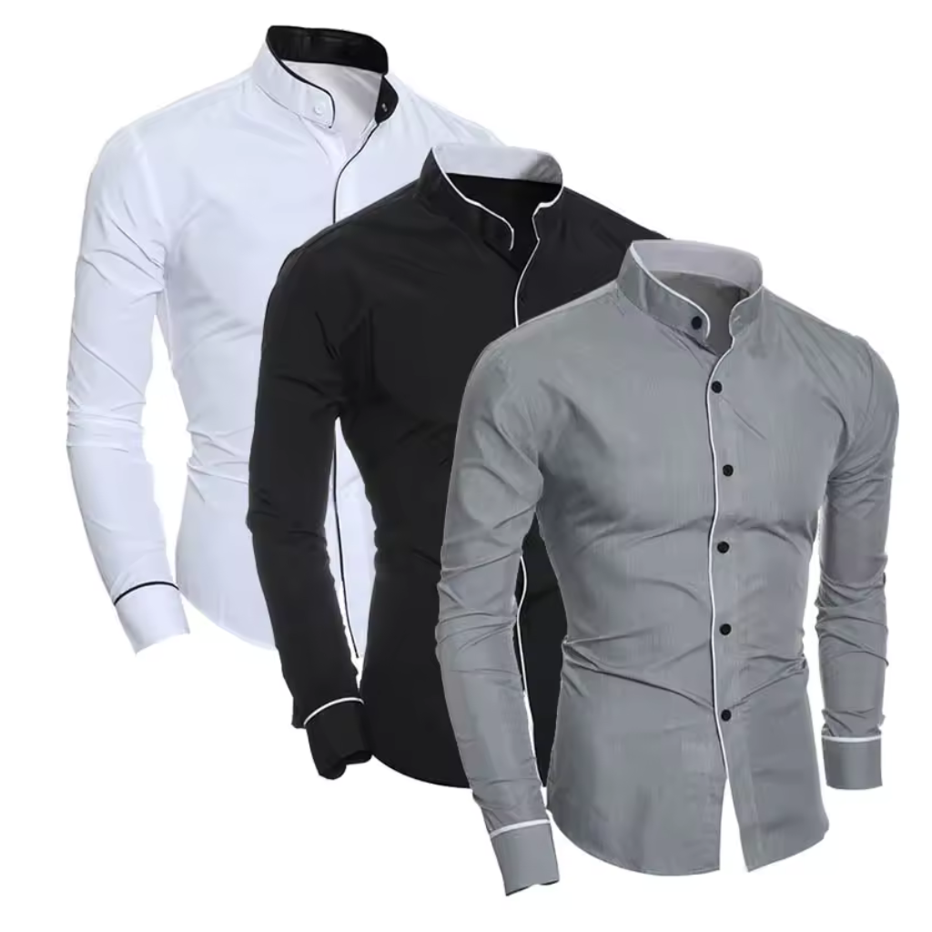 Camisa Masculina Lorennzi Milano Slim 3