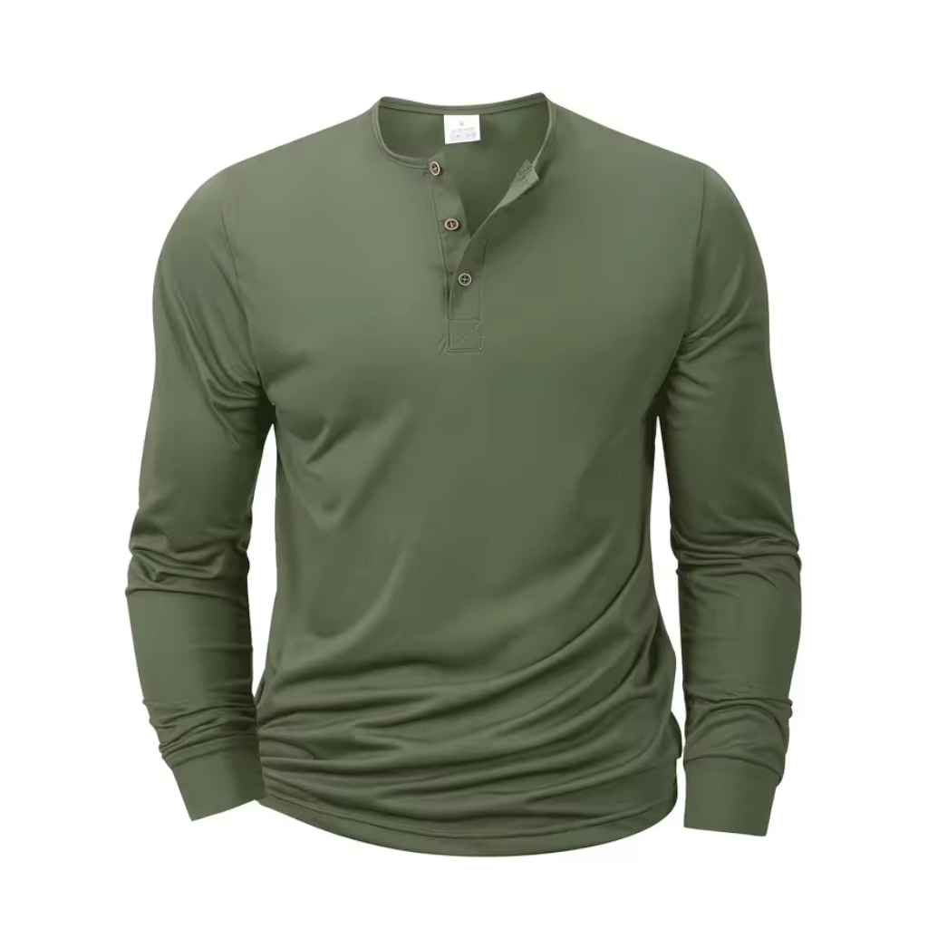 Camisa Masculina Manga Longa Lorennzi Army