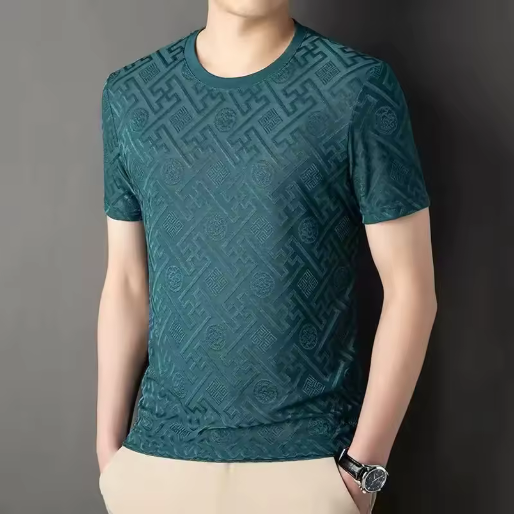 Camisa Masculina Seda Gelo Lorennzi 5