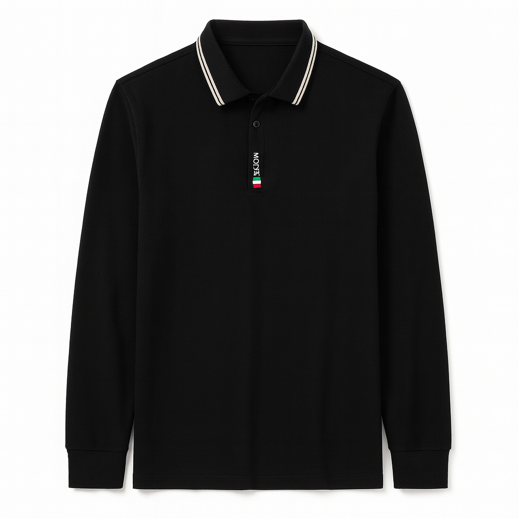 Camisa Polo Manga Longa Lorennzi Capri