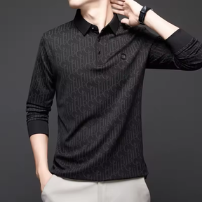 Camisa Polo Masculina Lorennzi Grigio 8