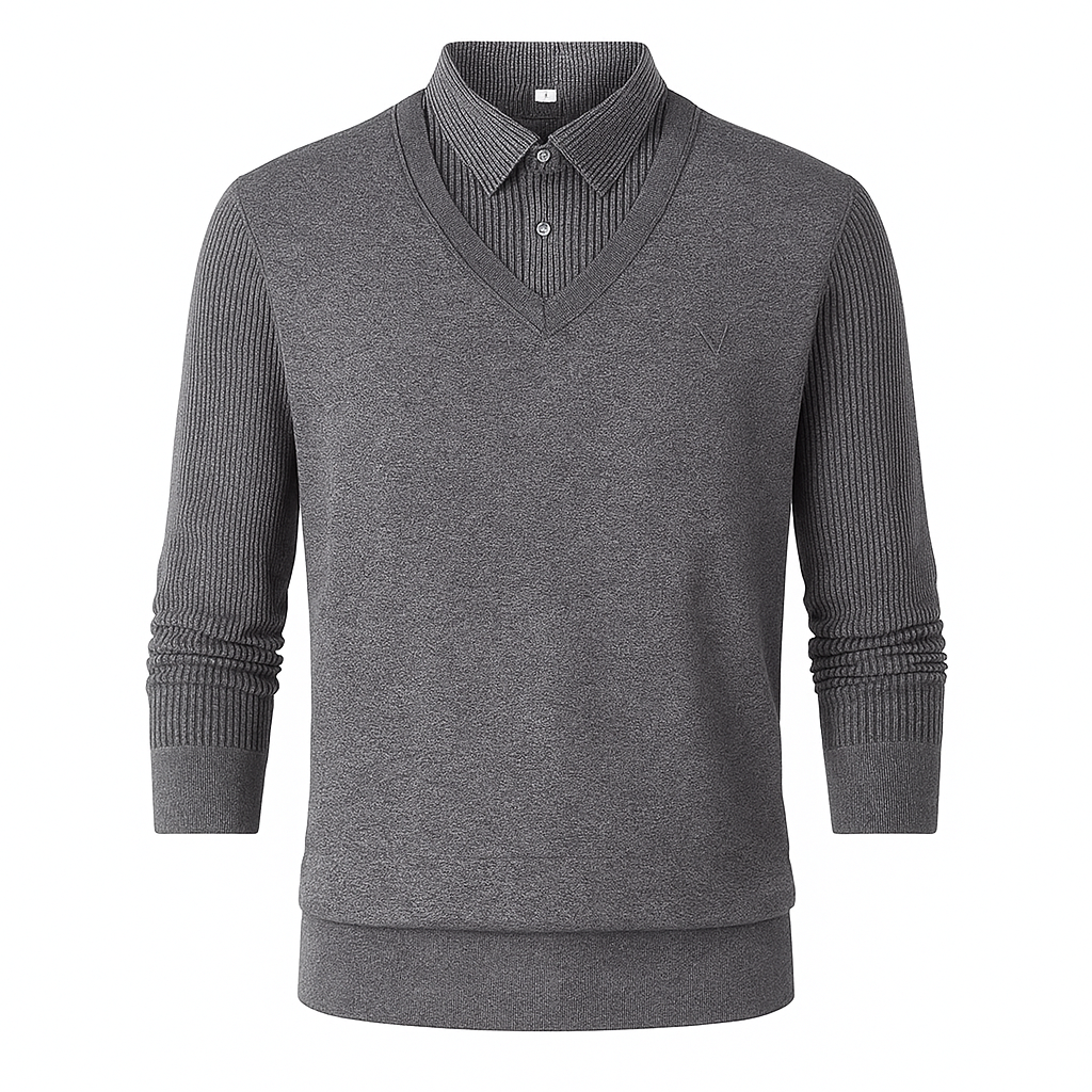 Camisa Polo Masculina Lorennzi Silver