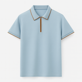 Camisa Polo Masculina de Seda Lorennzi
