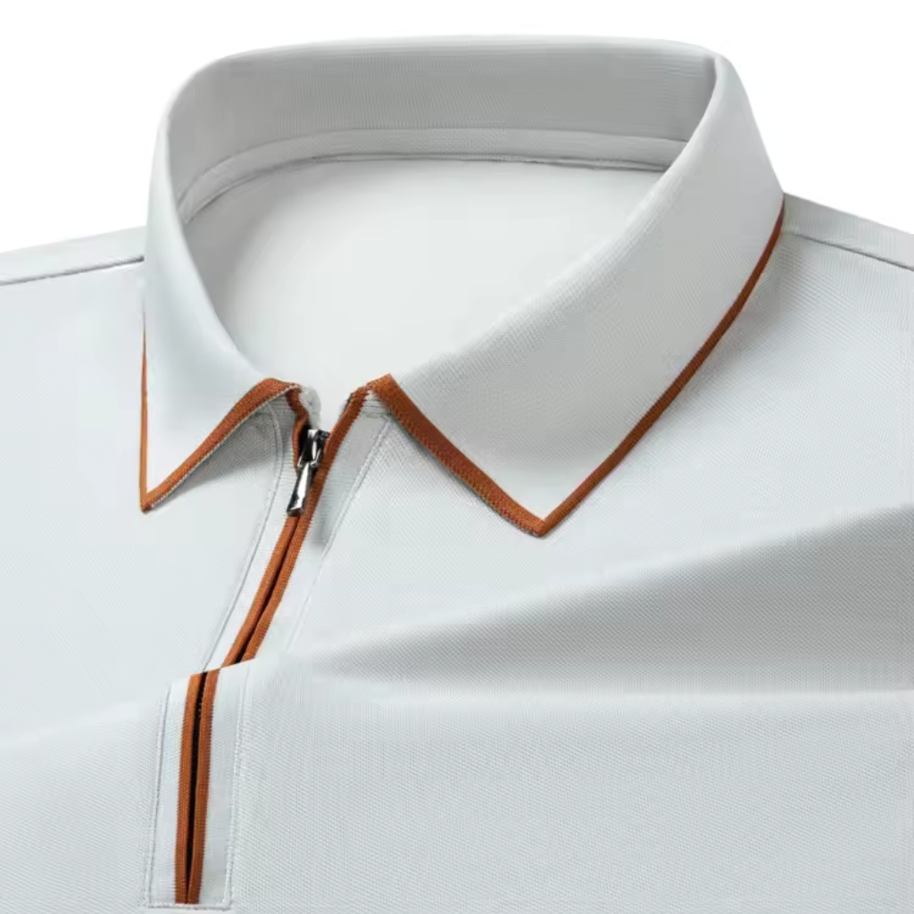 Camisa Polo Masculina de Seda Lorennzi 4
