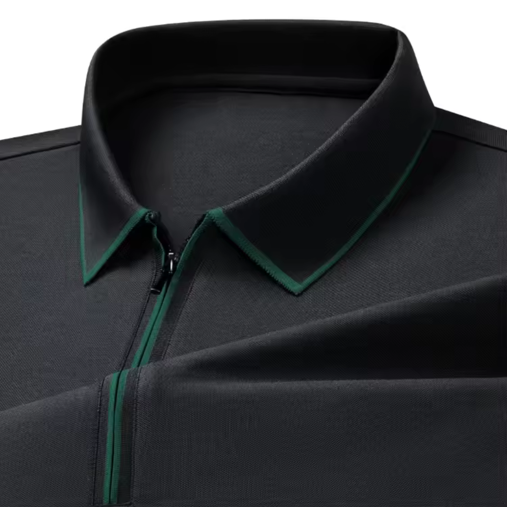 Camisa Polo Masculina de Seda Lorennzi 6