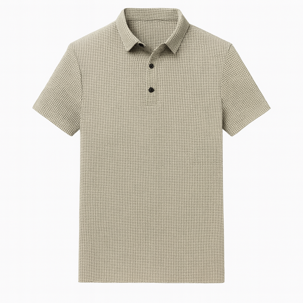 Camisa Polo em Nylon Lorennzi