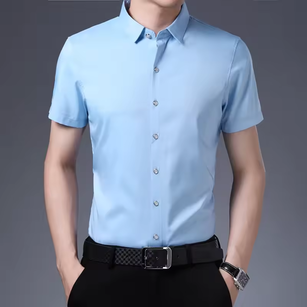 Camisa Social Masculina Lorennzi Azure 4
