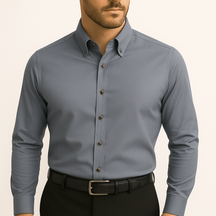 Camisa Social Slim Lorennzi em Seda Gelo 5