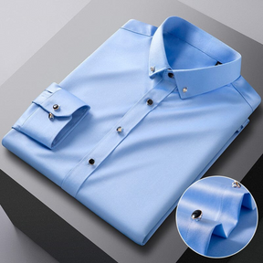 Camisa Social Slim Lorennzi em Seda Gelo 6