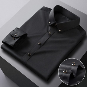 Camisa Social Slim Lorennzi em Seda Gelo 8