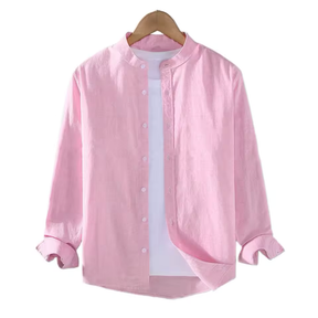 Camisa de Linho Masculina Lorennzi Azzurra 6