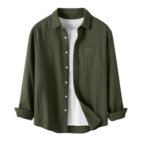 Camisa de Linho Masculina Lorennzi Bosco