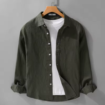 Camisa de Linho Masculina Lorennzi Bosco 3