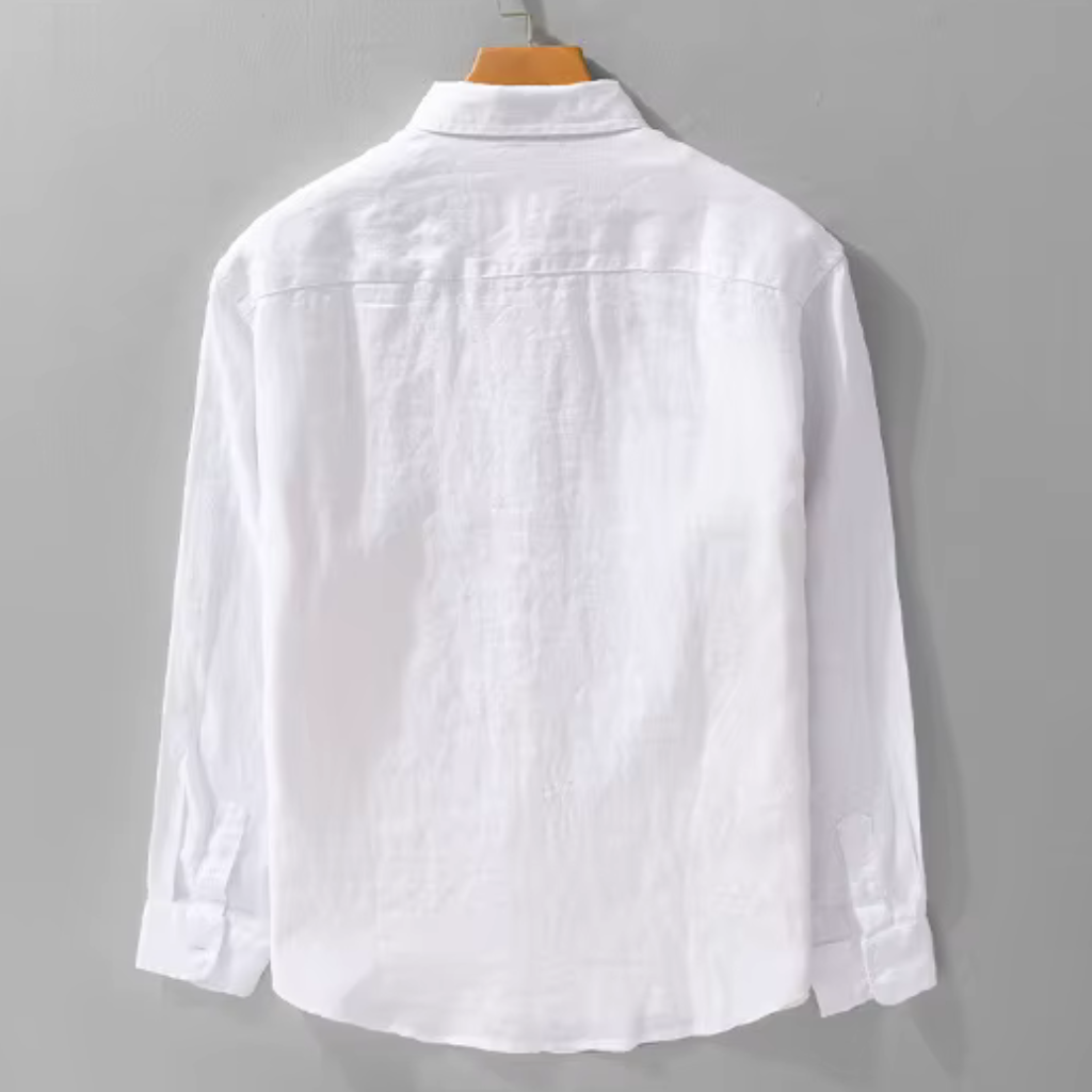 Camisa de Linho Masculina Lorennzi Bosco 6