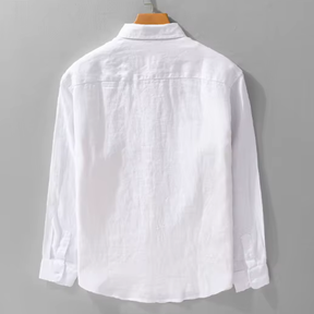 Camisa de Linho Masculina Lorennzi Bosco 6