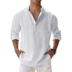 Camisa de Linho Masculina Lorennzi Ocean 4