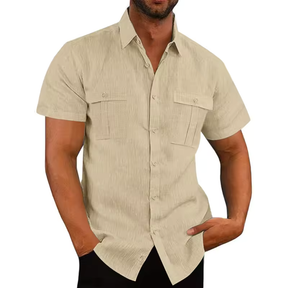 Camisa de Linho Masculina Lorennzi Orla 4