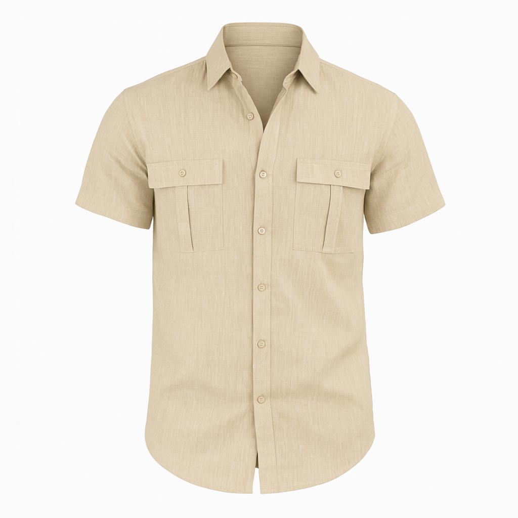 Camisa de Linho Masculina Lorennzi Orla 7