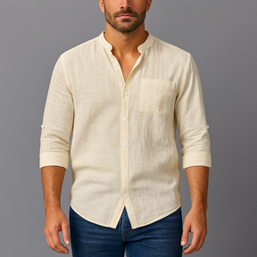 Camisa de Linho Masculina Lorennzi Roma